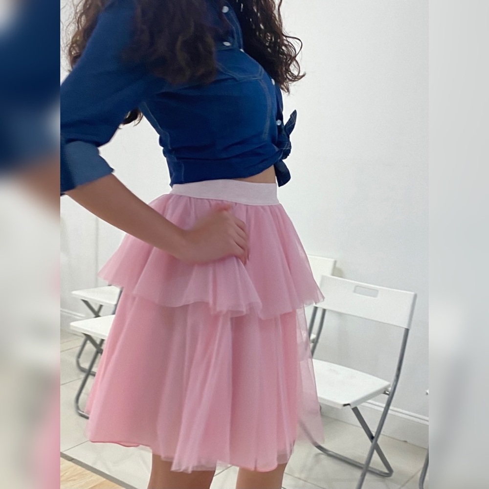 NWT Pink Carrie Tutu Tulle skirt - size Medium (fits 8-14W US)